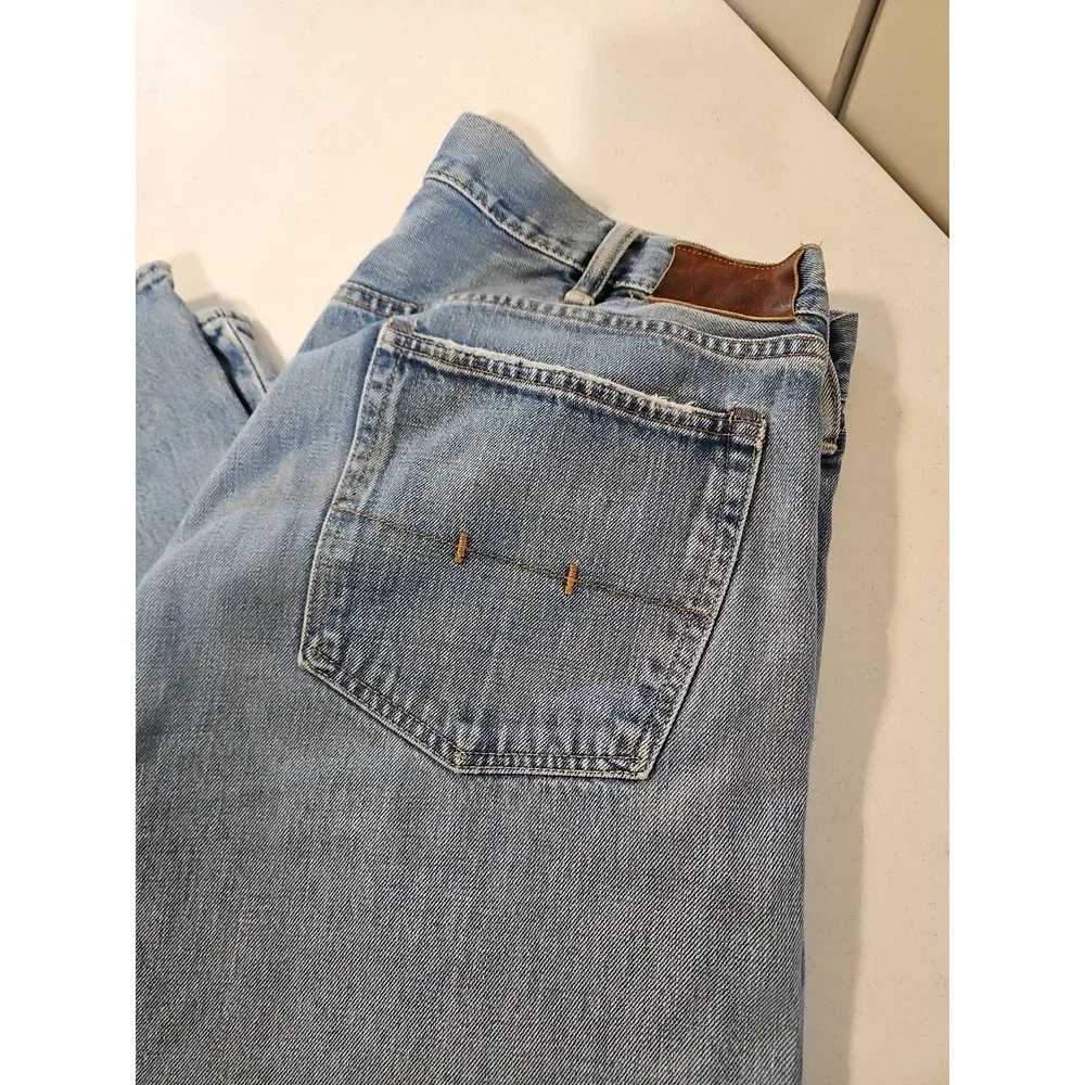 Polo Ralph Lauren Jeans Men's  Classic‎ 867 Denim 38x32  Preppy 100% Cotton(1311